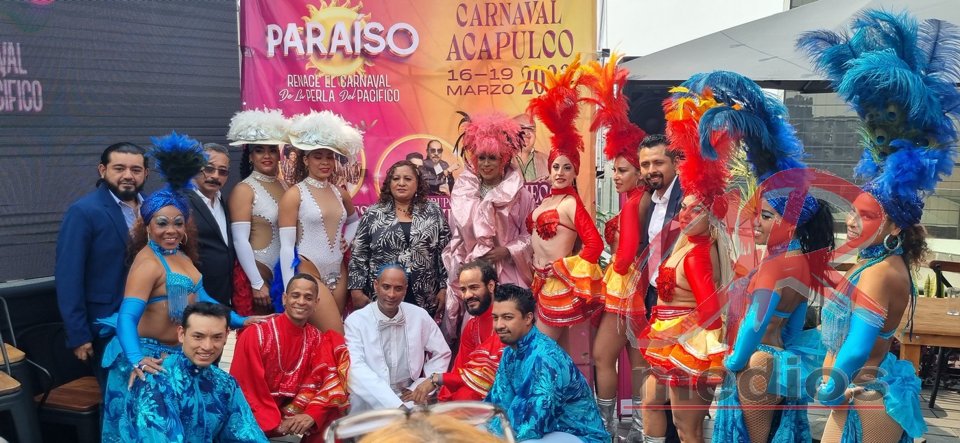 Anuncian el Carnaval Acapulco 2023 “RENACE EL CARNAVAL DE LA PERLA DEL